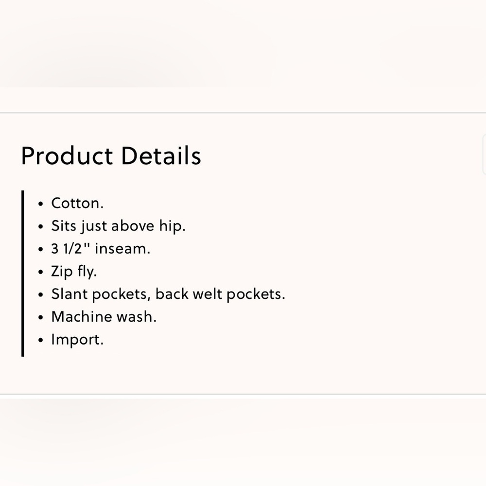 J.Crew Chino Shorts - Picture 4 of 4
